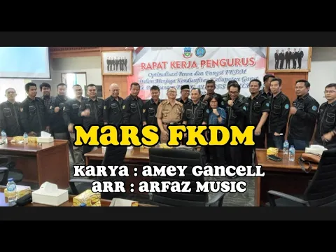 Download MP3 Mars FKDM (Forum Kewaspadaan Dini Masyarakat) Garut - Amey Gancell