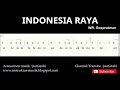 Download Lagu Not angka indonesia raya - D0 = C - lagu wajib nasional