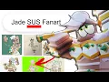 Jade Kit Reacts To SUS Fanarts Roblox BedWARS