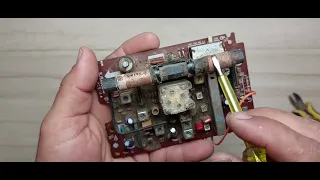 دائره راديو رائعة من الخرده شرح طريقة التوصيل 