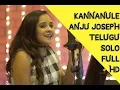 Download Lagu KANNANULE,  BOMBAY TELUGU SONG | ANJU JOSEPH , SOLO | FULL HD
