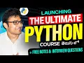 Launching The Ultimate Python Course Ravindrababu Ravula
