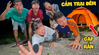 Hà Sam Thử Thách Cắm Trại Qua Đêm Ngoài Cánh Đồng – BẤT NGỜ GẶP RẮN