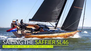 Sparkling orange! Sailing the Saffier SL46 – a premium new level of quality and ease
