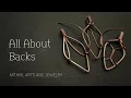 FREE WIRE WRAPPING TUTORIAL All About Backs FOR BEGINNERS