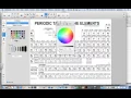 Coloring the Periodic Table Using Smart Notebook