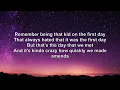 Laundry Day- Friends Lyrics