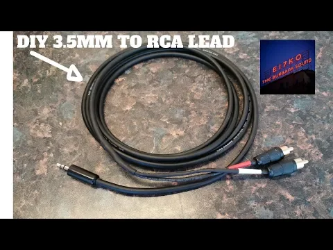 Download MP3 DIY 3.5MM TO RCA ADAPTER CABLE