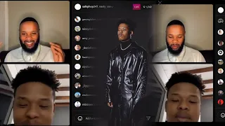 full live nasty c talks stalling new album breaking his leg etc