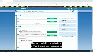 How to view lab results using My Chart