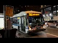 First Days of T102 6 shuttle service 2012 Novabus LFSA on the T102 leaving 125st