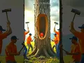 Download Lagu Rescue the Flamingo from Giant log #comedyeffect #shortsfeed #ai #shorts