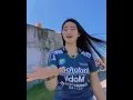 cewek cantik joget santuy // ledies vikres // persib bandung
