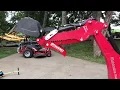 How to install factory mount thumb on Mahindra eMax 26b backhoe from BXpanded