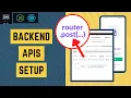 NodeJS Backend for Email Verification Link React Native Login System