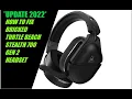 How to FIX bricked unresponsive no power Turtle Beach Stealth 700 Gen 2 Headset UPDATE 2022