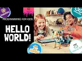 Coding with Scratch First Scratch Program Part 3 Hello World