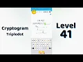 Cryptogram Tripledo Level 41 Solutions Logic Puzzle Game Mini Boss