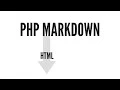 Using Markdown With PHP