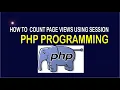 How To Count Page Views Using SESSION - PHP