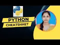 Python cheatsheet for beginners to advanced pdf link in decsription box please download
