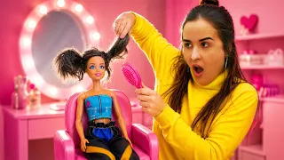 Barbie se está preparando para grabar un videoclip