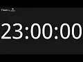 23 Hour Countup Timer