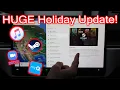 What s in the 2022 Tesla Holiday Update Full Release Notes Walkthrough