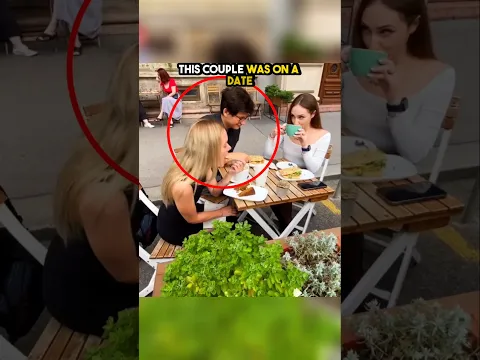 They were on a date when this happened! 🫣