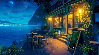Quiet Spring Night Café 🌙 Lofi Spring Vibes 🌙 Night Lofi Songs To Feel Peaceful At The Weekend Night