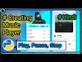 Play Pause Stop music in python tkinter Window Making Music Player