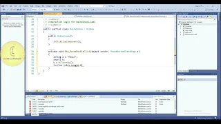 WPF String functions ToArray CodeLearning