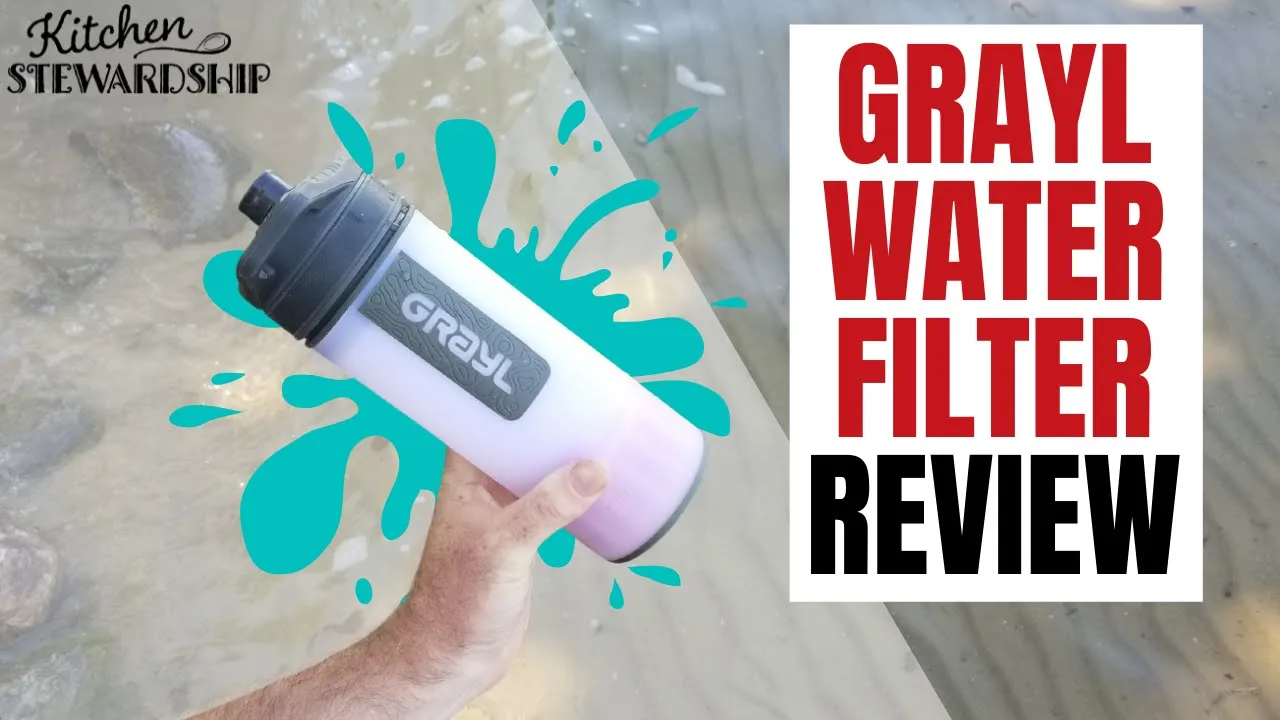 Grayl Water Filter Review!   BEST Backpacking Water Bottle Filter