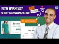 How to Configure Wishlist in WooCommerce YITH Wishlist Plugin Free Setup Customization