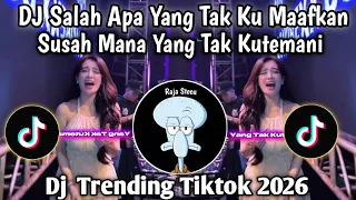 dj salah apa yang tak kumaafkan susah mana yang tak ku temani dj tren tiktok terbaru 2026 