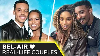 bel air actors real life couples jabari banks coco jones simone joy jones adrian holmes u0026 more