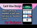 Android Studio Tutorial - Grid Layout and Card View in Easy and Fast Way