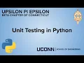Unit Testing in Python