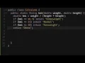 Java - Calculate BMI Codewars 8KYU