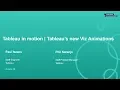 Tableau in Motion Tableau s New Native Viz Animations