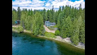 512 River Dr Clark For ID 200 Ft of Clark Fork River Frontage North Idaho Real Estate