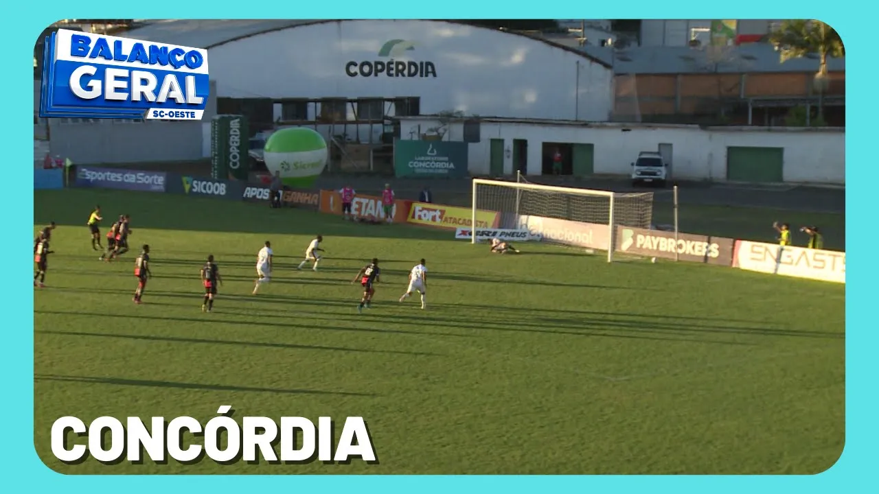 Com gol de pênalti, Concórdia elimina Joinville e avança nas quartas de final do Catarinense