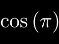 Compute cos pi by using the Unit Circle