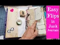 EASY JOURNAL FLIPS 3 Styles for Junk Journals Step by Step Tutorial for Beginners Paper Outpost