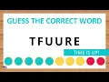 Guess the Correct Word Unscramble in Record Time 6 Letters Agent Quiz