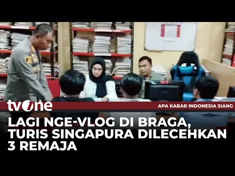 Polisi Tangkap Tiga Pelaku yang Lecehkan Turis Singapura di Bandung