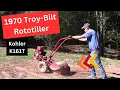 1970 Troy-Bilt ROTOTILLER Won t START or RUN - Let s FIX it