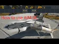 How to use radar missiles F8E war thunder AIM-9C TUTORIAL