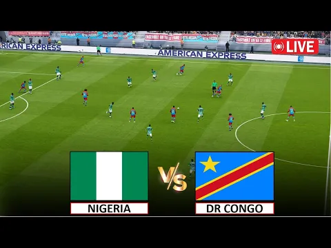 Video Thumbnail: 🔴Live : Nigeria vs DR Congo I The Final I World Cup Qualifier Full Match I eFootball Pes 21 Gameplay