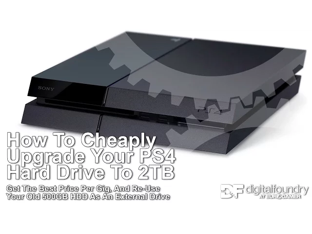 How To Cheaply Upgrade Your PS4 Hard Drive to 2TB
